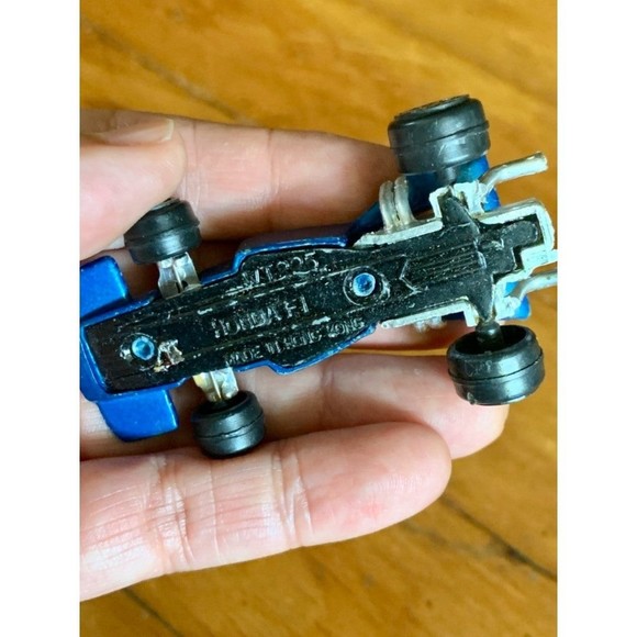 VTG Car TinToys Honda F1 #5 STP Die Cast Toy Race Car Vehicle Hong Kong - Picture 2 of 5